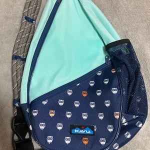 HTF Kavu Midnight Owl Paxton Pack EUC